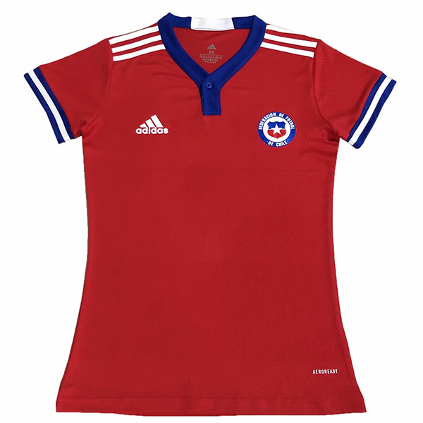 Chile home female jersey women's first soccer uniform sportswear football top shirt 2022